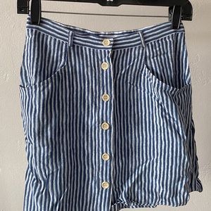 Urban Outfitters Summer Striped Skirt